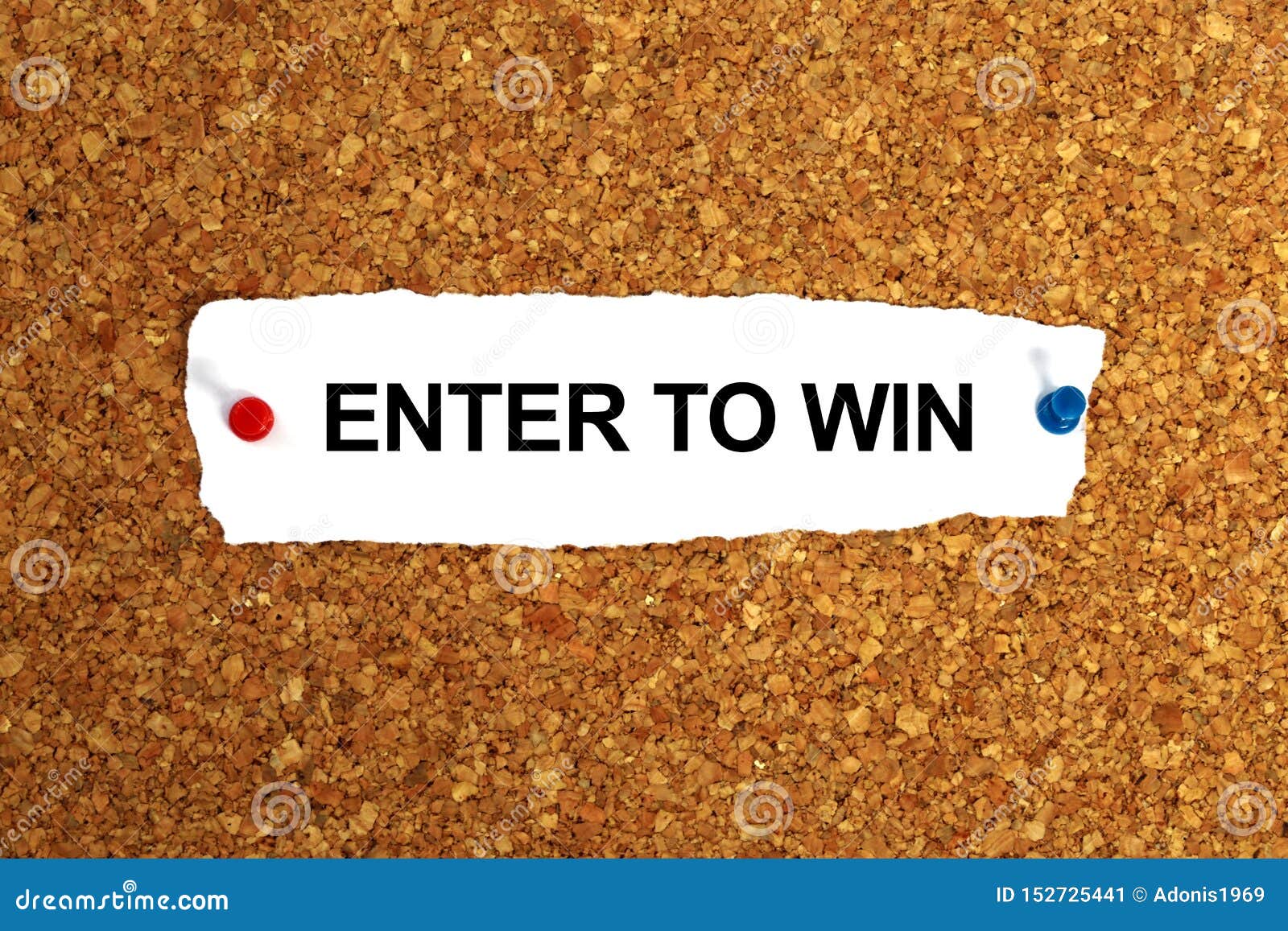 Enter to win stock illustration. Illustration of luck - 152725441