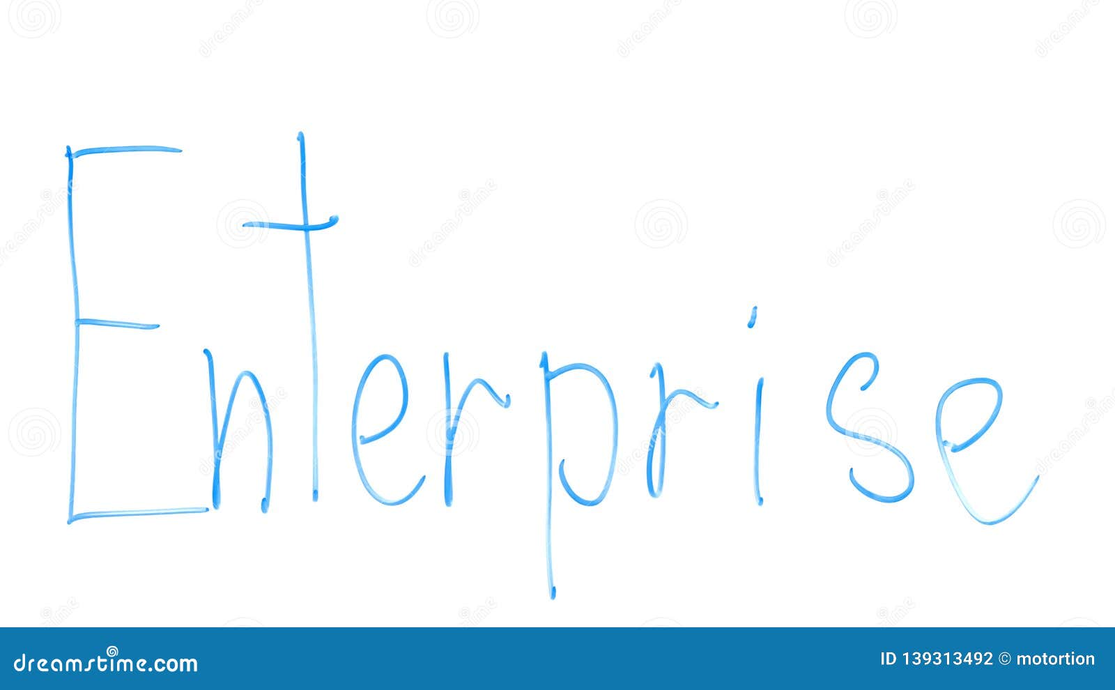 Enterprise Word Written on Glass, Business Interests, Company