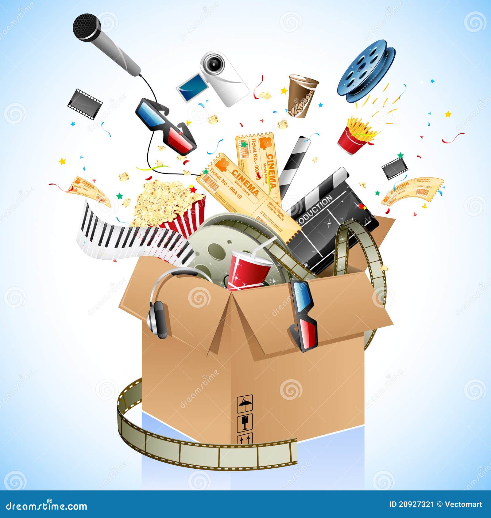 free photo download video production footage a theme Box  Stock Entertainment  Image Image: 20927321