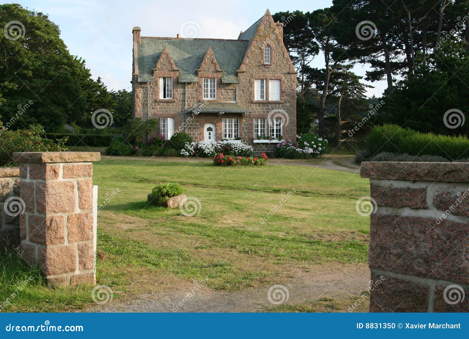Entrance of a Granite House Stock Photo Image of coast, ocean 8831350