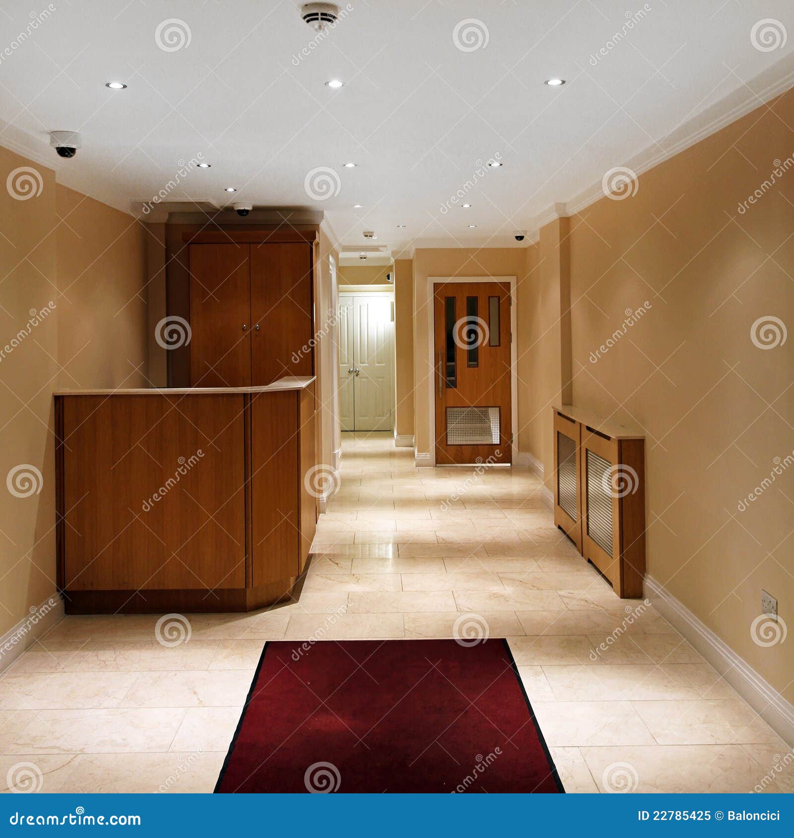 Entrance hall stock image. Image of entry, entrance, interior 22785425