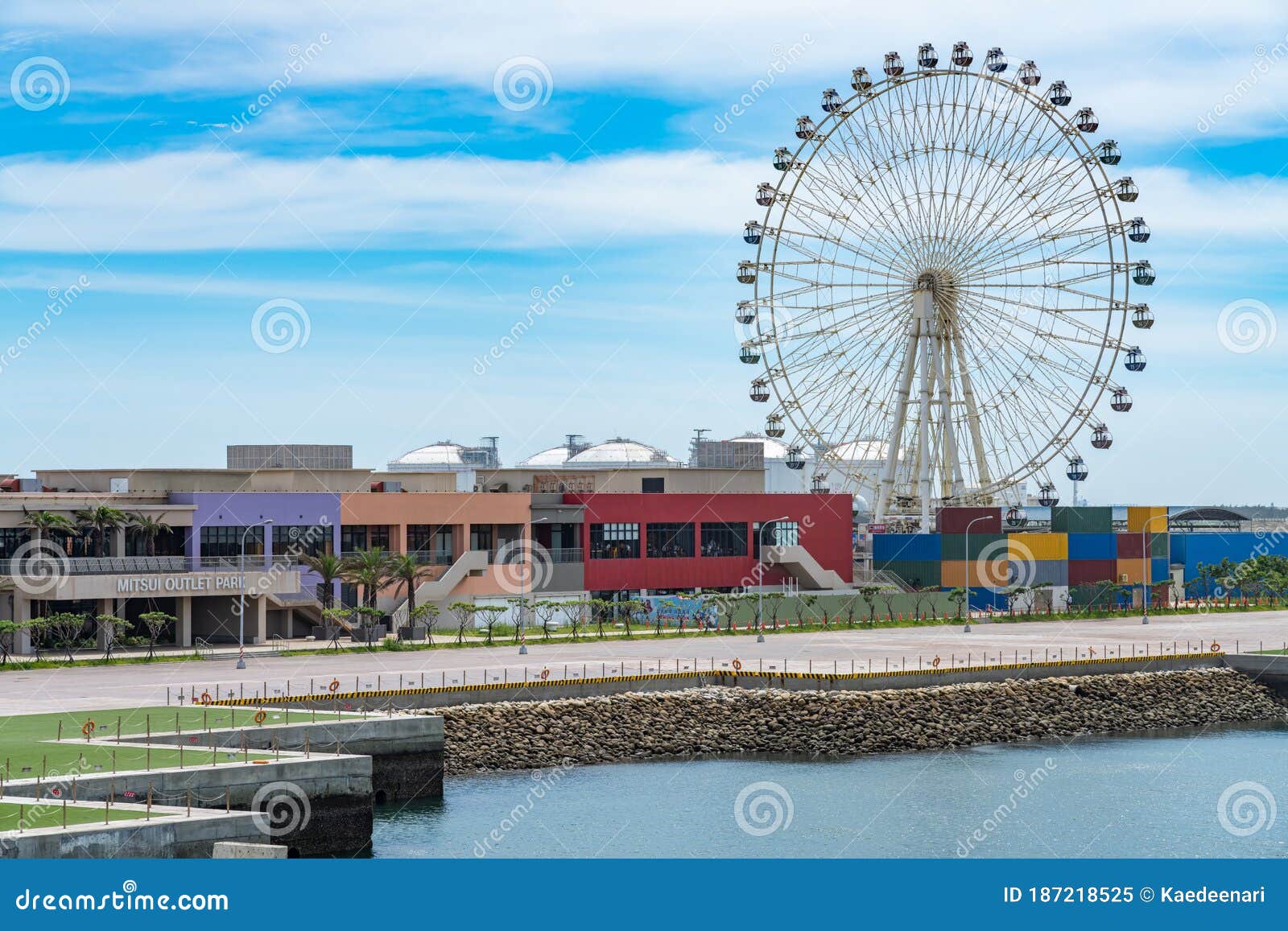 Mitsui Outlet Park Taichung Taichung City Taiwan Editorial Image Image Of Parking Construction