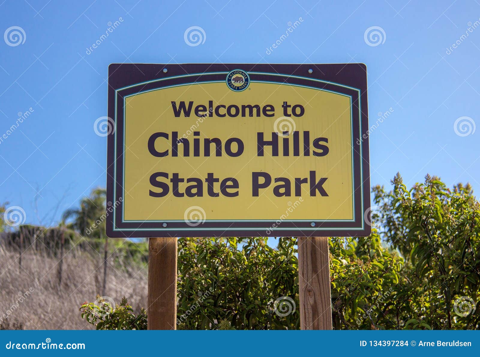 entrance to chino hills state park