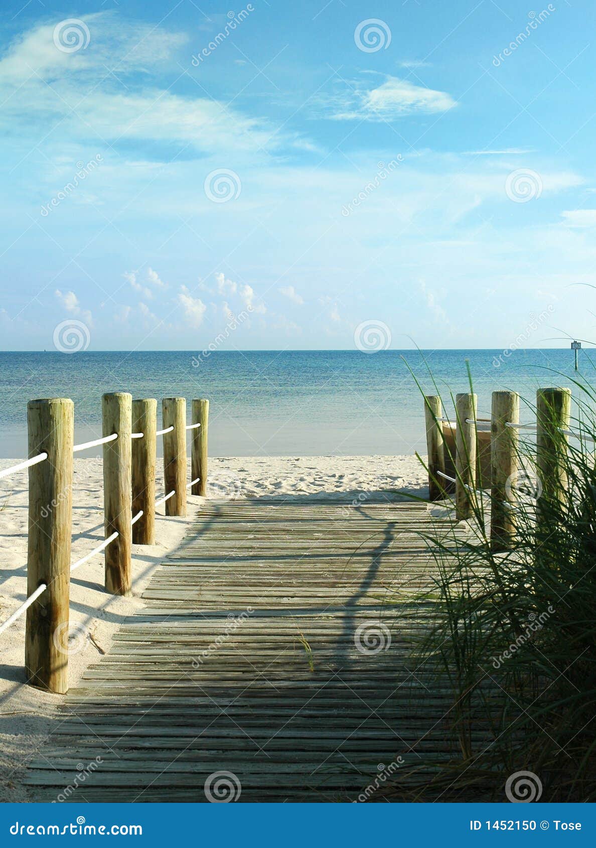 Entrance to the beach stock photo. Image of walkway, runway 1452150