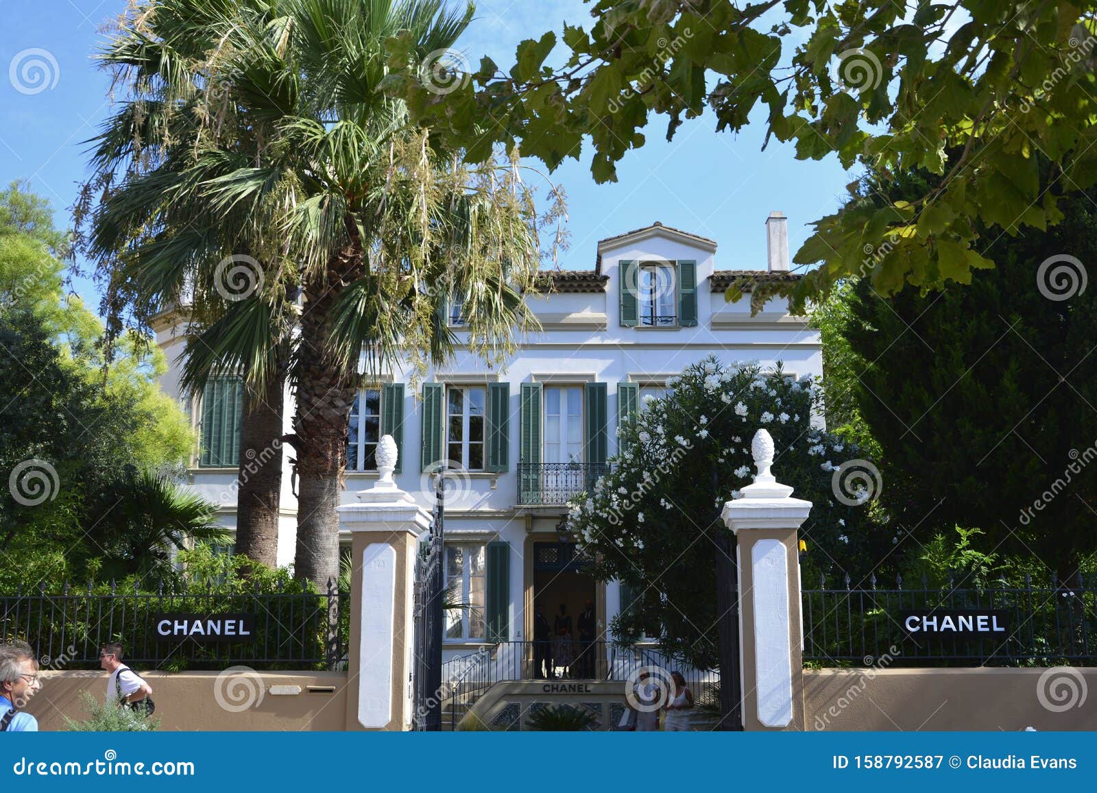 Entrance To the Chanel Building in Saint Tropez, France in August 19. 2019  Editorial Photography - Image of noble, company: 158792587