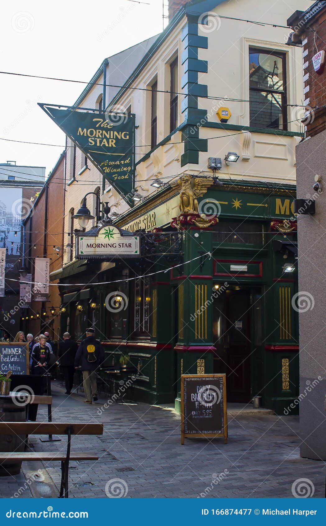 The Entrance To The Morning Star Pub In Belfast Northern Ireland Editorial Photography Image Of City Award 166874477