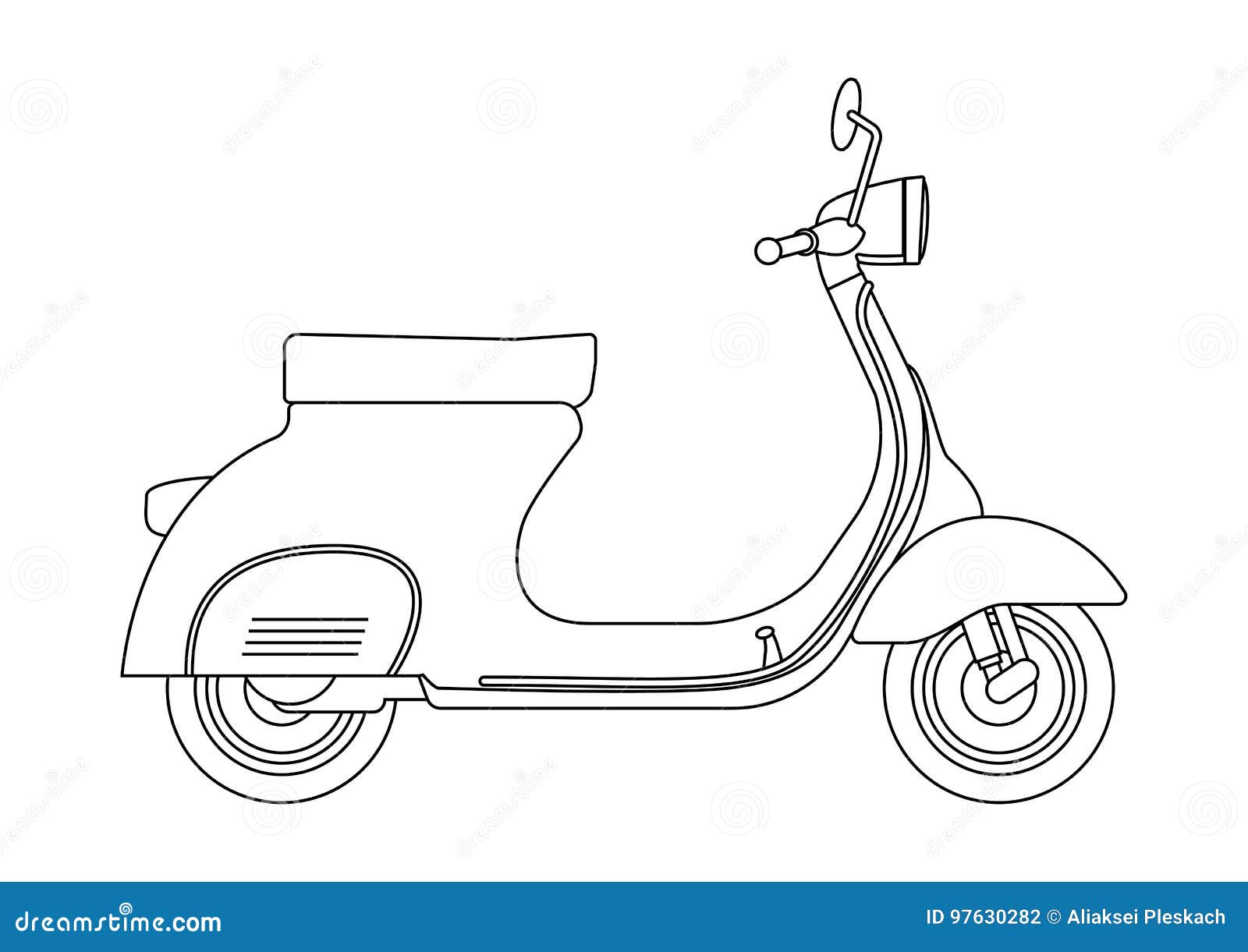 Entregue O Estilo Da Tração De Uma Ilustração Nova Da Motocicleta Do Vetor  Para O Livro Para Colorir Ilustração do Vetor - Ilustração de transporte,  creativo: 97630393