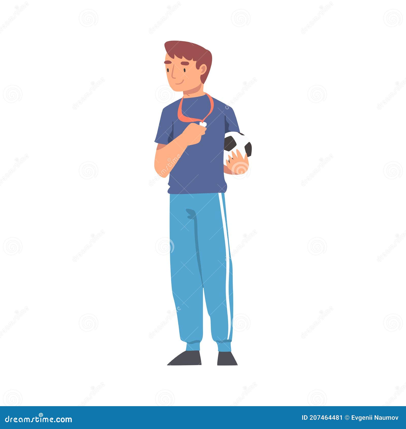 Entrenador De Fútbol Entrenador De Fútbol Masculino Con Uniforme Deportivo De Pie Con Estilo De Caricatura De Silbato Y Fútbol Vec Stock de ilustración - Ilustración de deportista, sano: 207464481 Entrenador De Fútbol Entrenador De Fútbol Masculino Con Uniforme Deportivo De Pie Con Estilo De Caricatura De Silbato Y Fútbol Vec Stock de ilustración - Ilustración de deportista, sano: 207464481