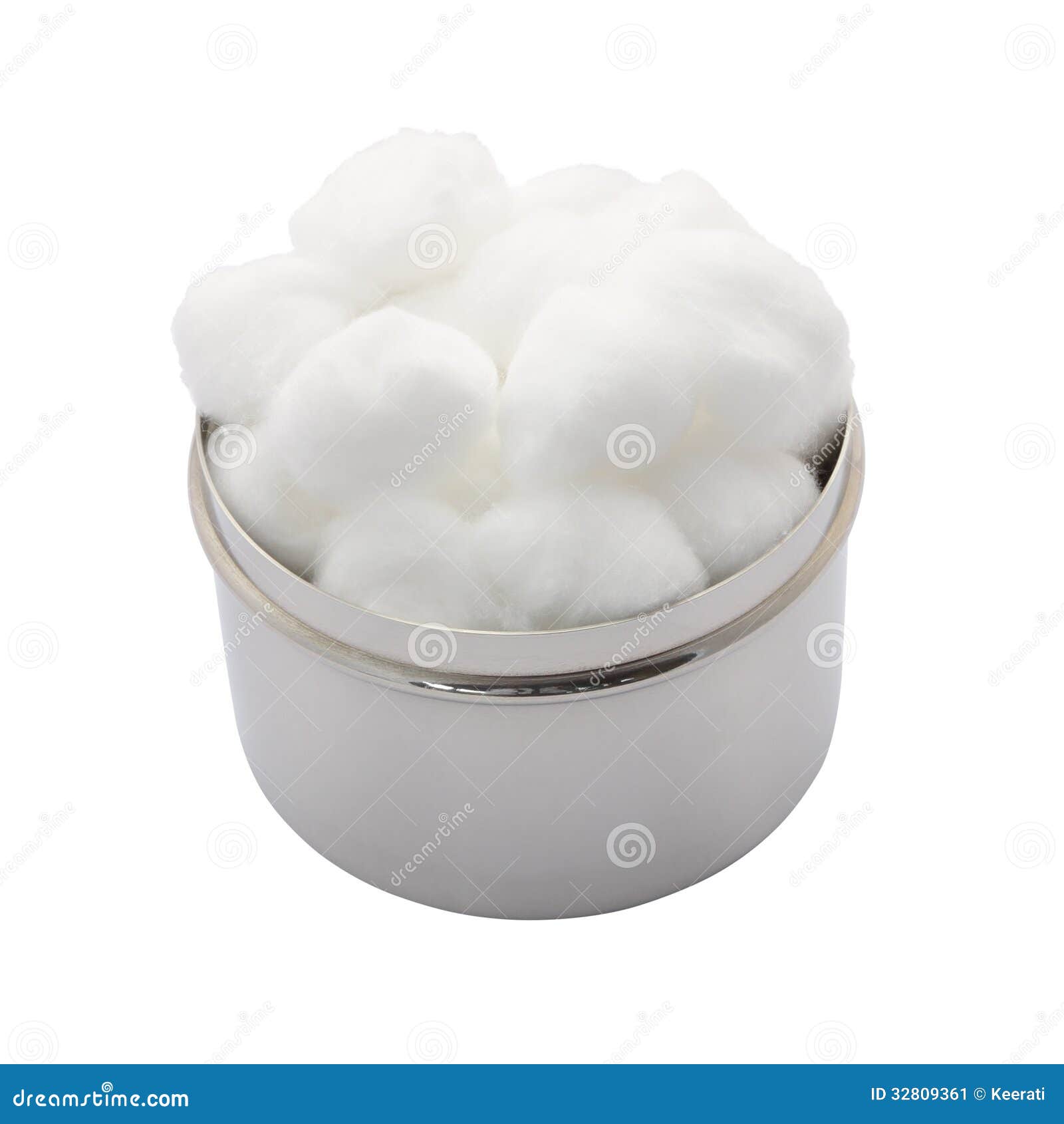 Envase de la algodón imagen de archivo. Imagen de sanitario 32809361