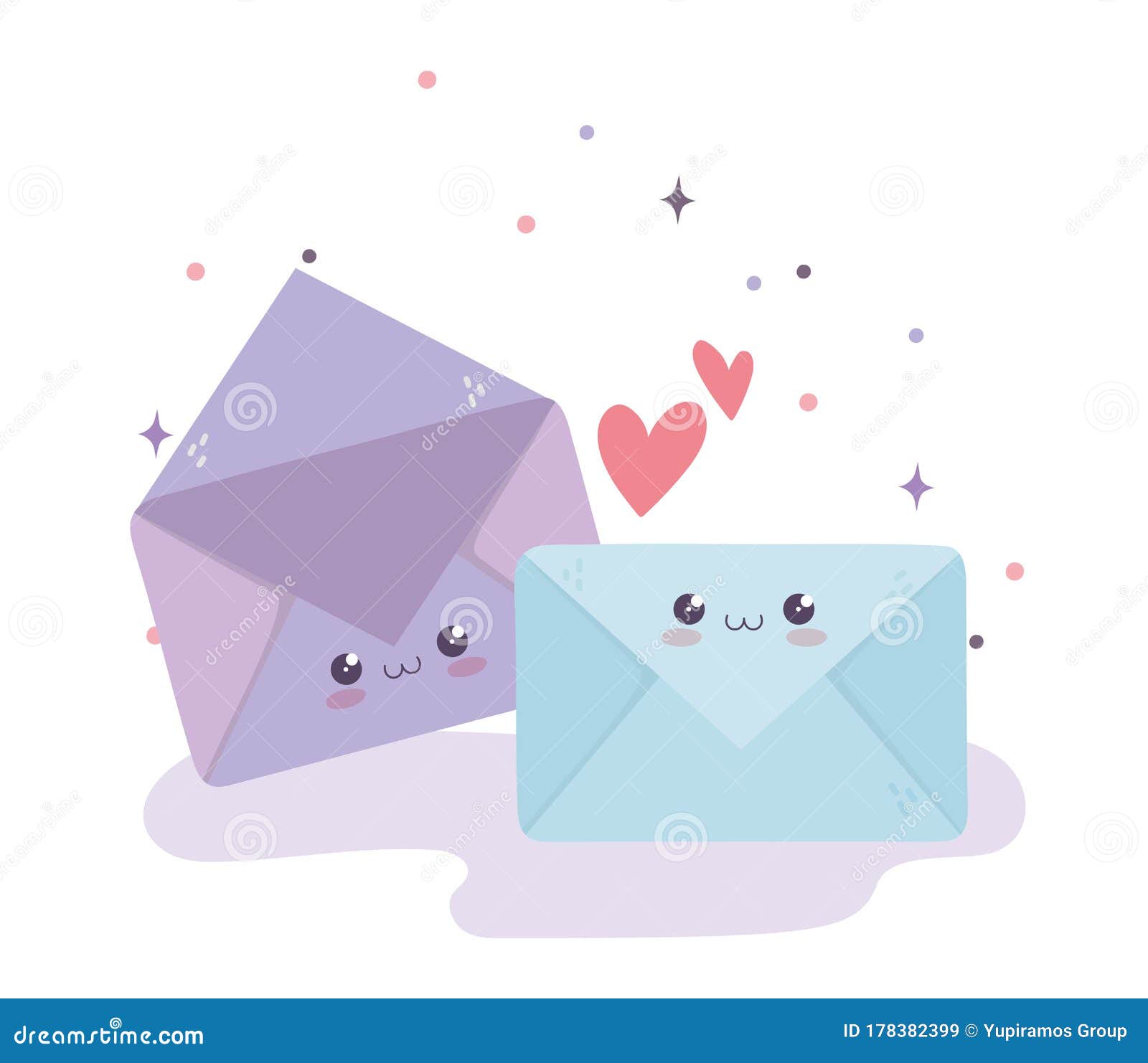 Como desenhar um envelope bonito com corações de amor \ Desenho facil de  fazer 