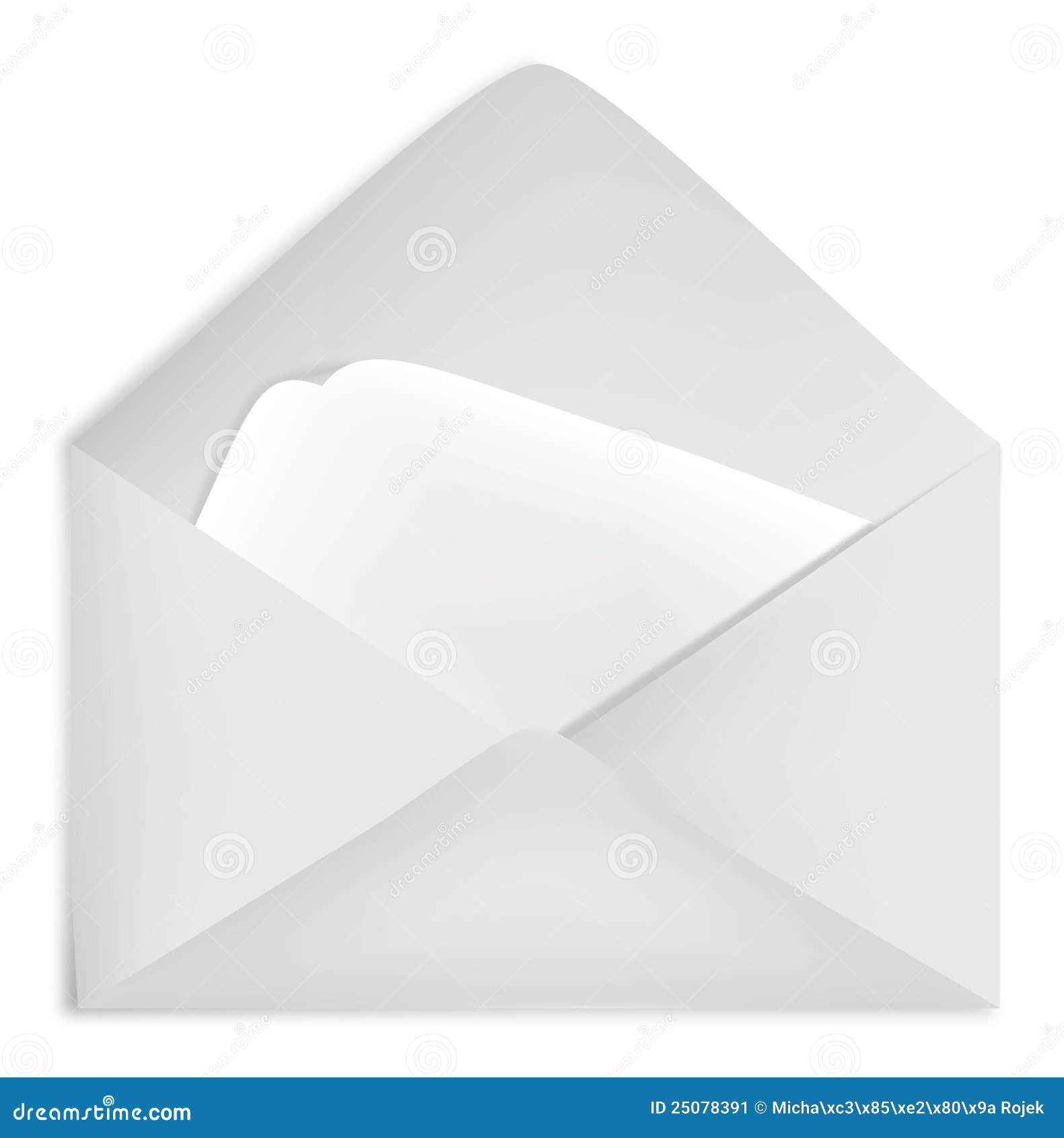 envelope with a letter, email