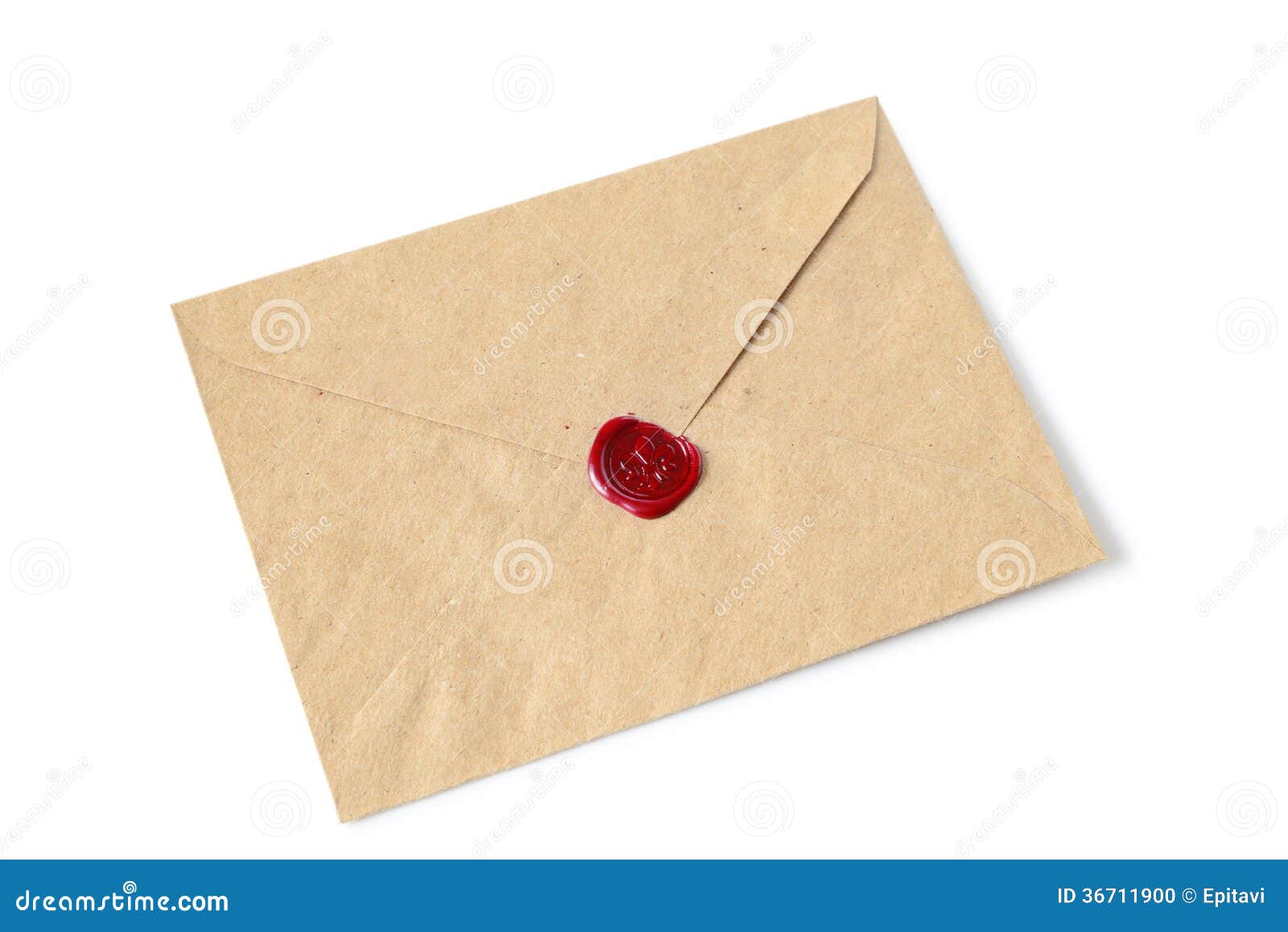 wax seal on envelope wax seal on envelope