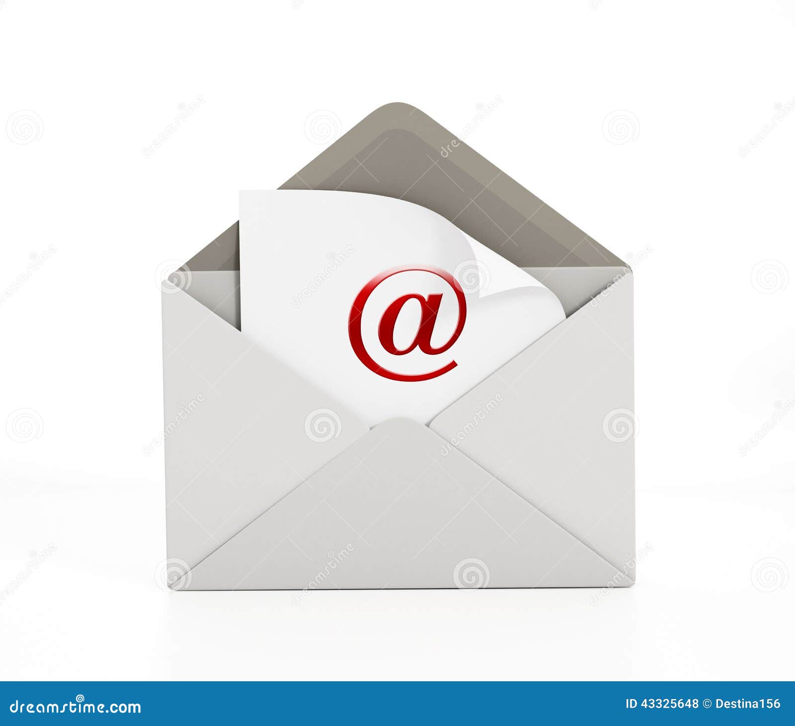 Enveloppe With E Mail Icon Stock Illustration Illustration Of Icon