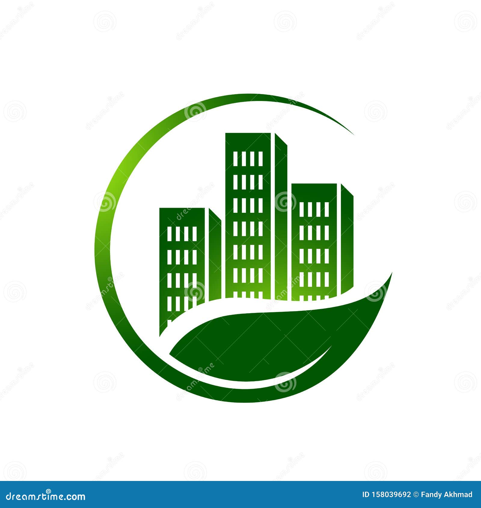 Environment Friendly Home Eco Green House Logo Vector Design Stock Vector - of energetic, 158039692