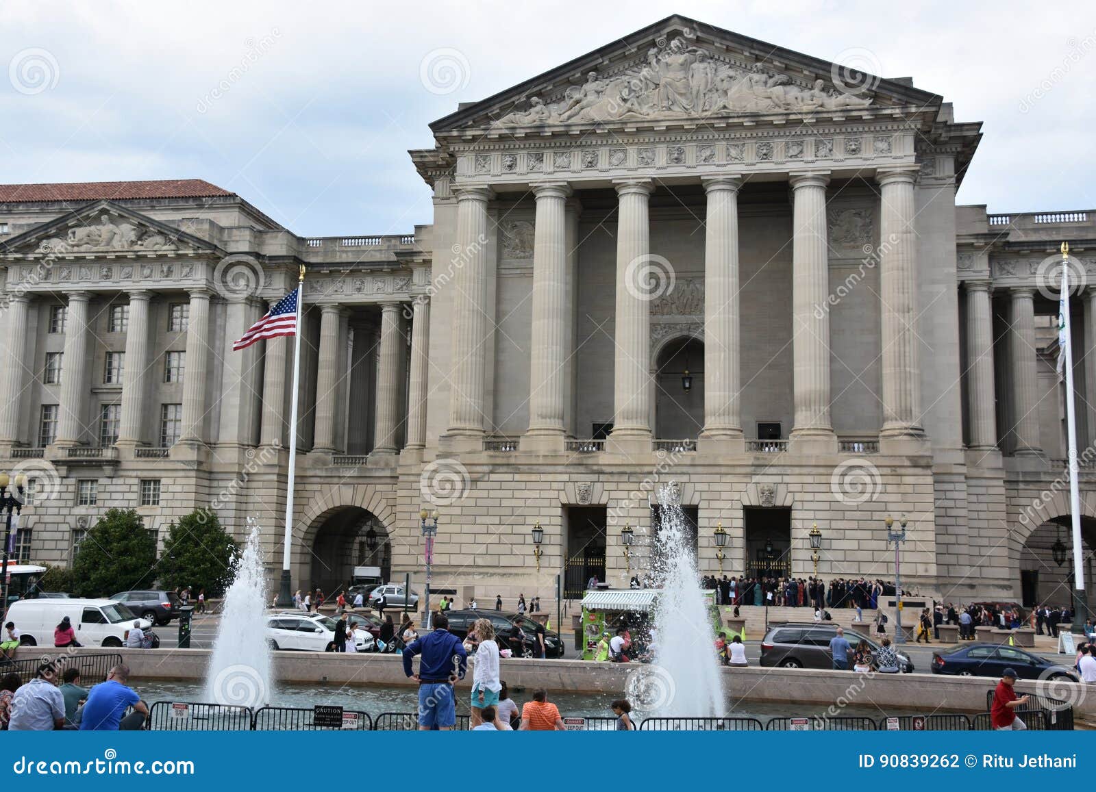 Environmental Protection Agency in Washington DC Editorial Photography