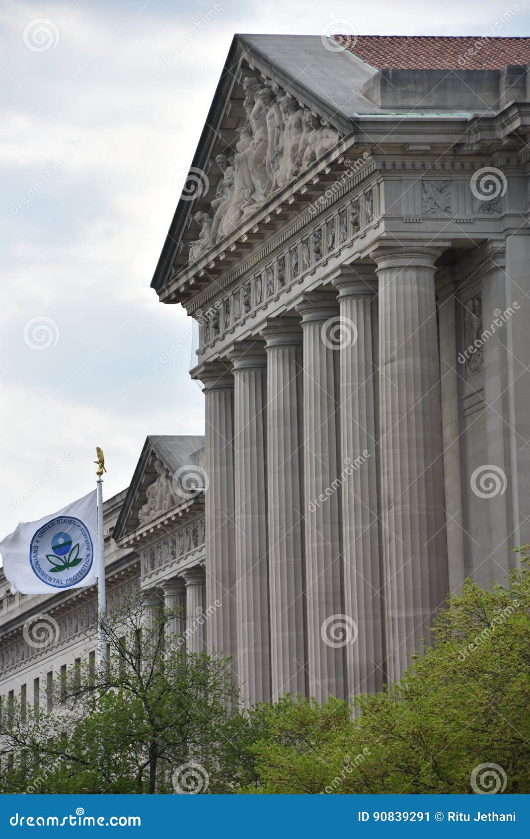 Environmental Protection Agency in Washington DC Editorial Photo