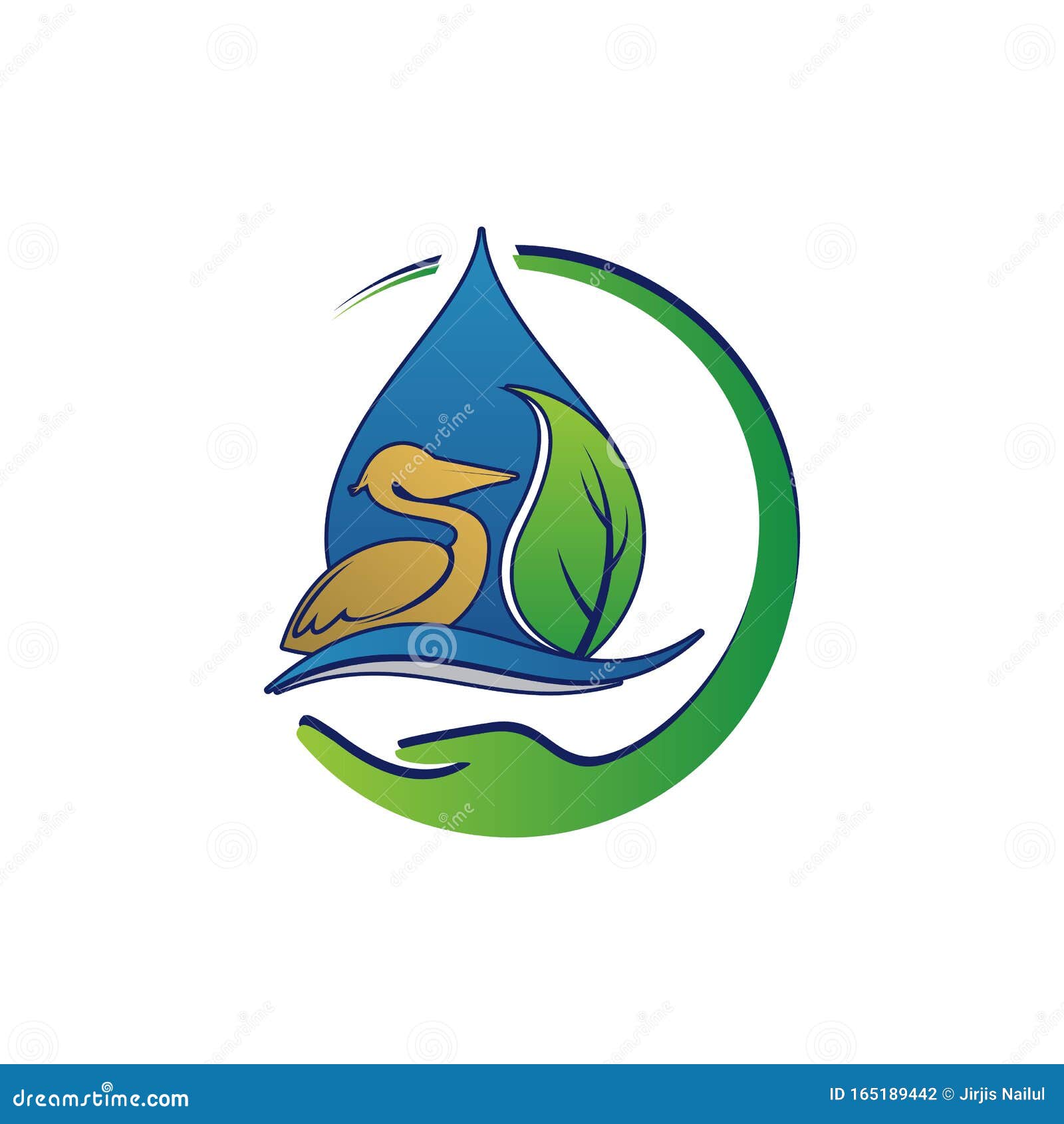 environmental sustainability logo  . sign of earth wildlife conservation . eps.10