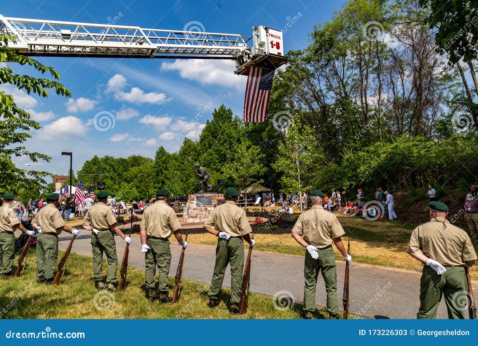 Honoring Major Winters Memorial Plaza Editorial Stock Photo Image Of Patriotic World