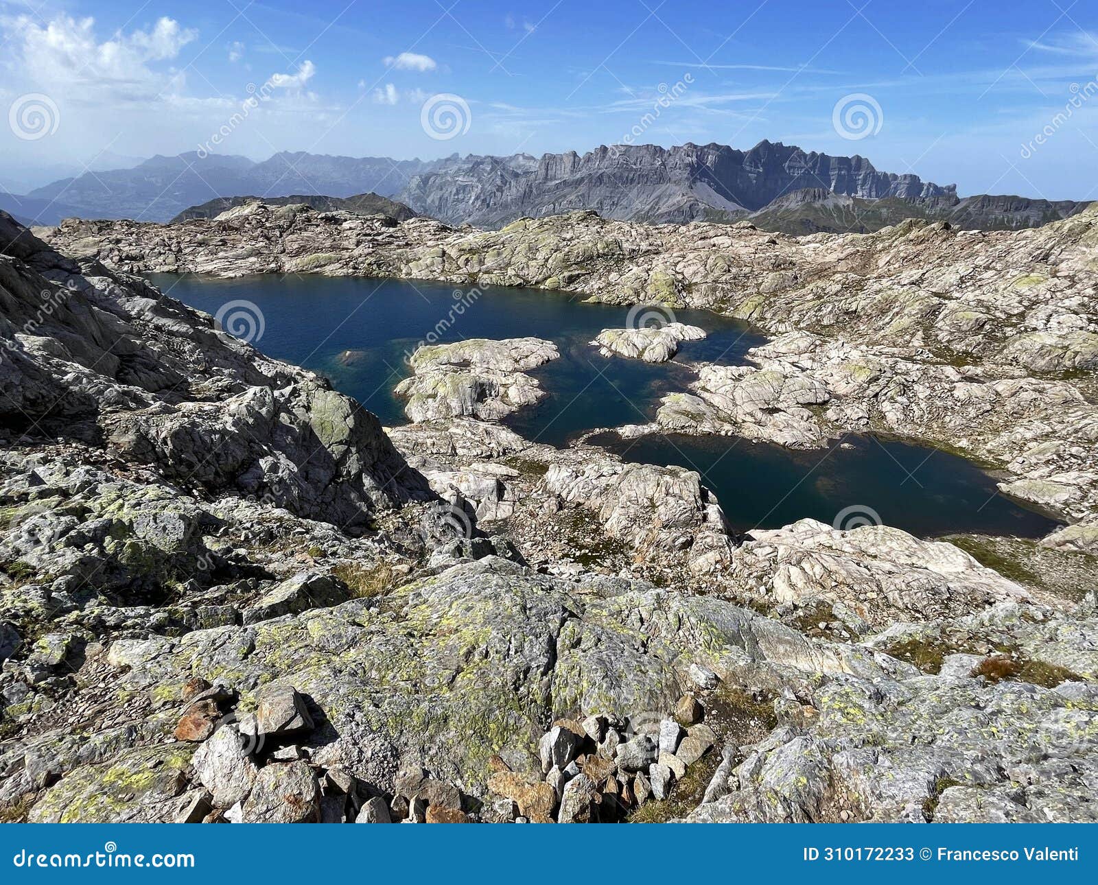 epic lake vistas: grand balcon mountain trail, chamonix, france