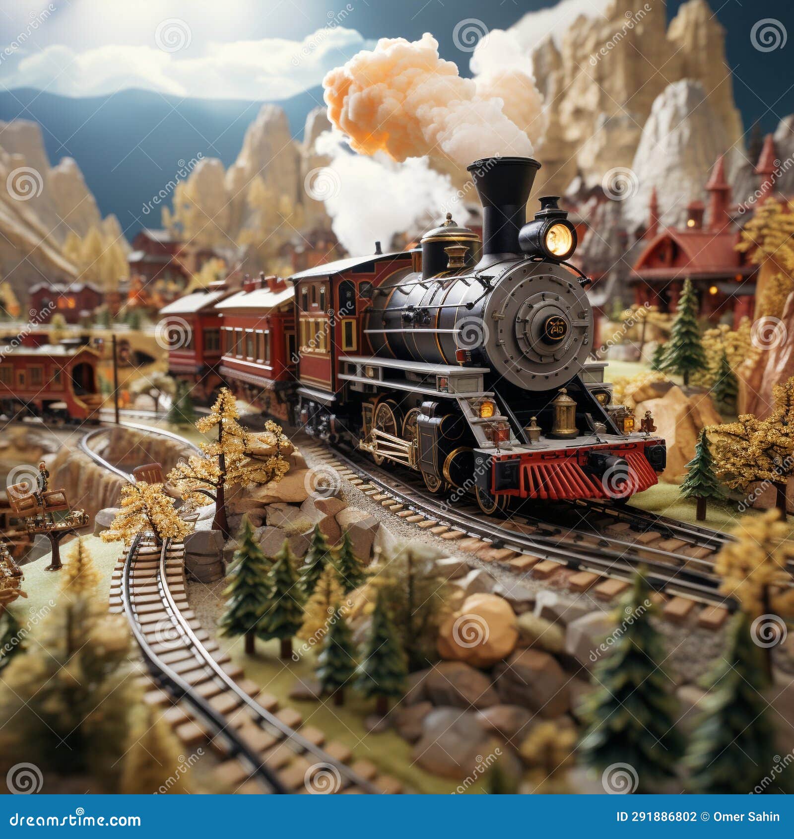 epic railroad adventure in miniature scale with fantastical s