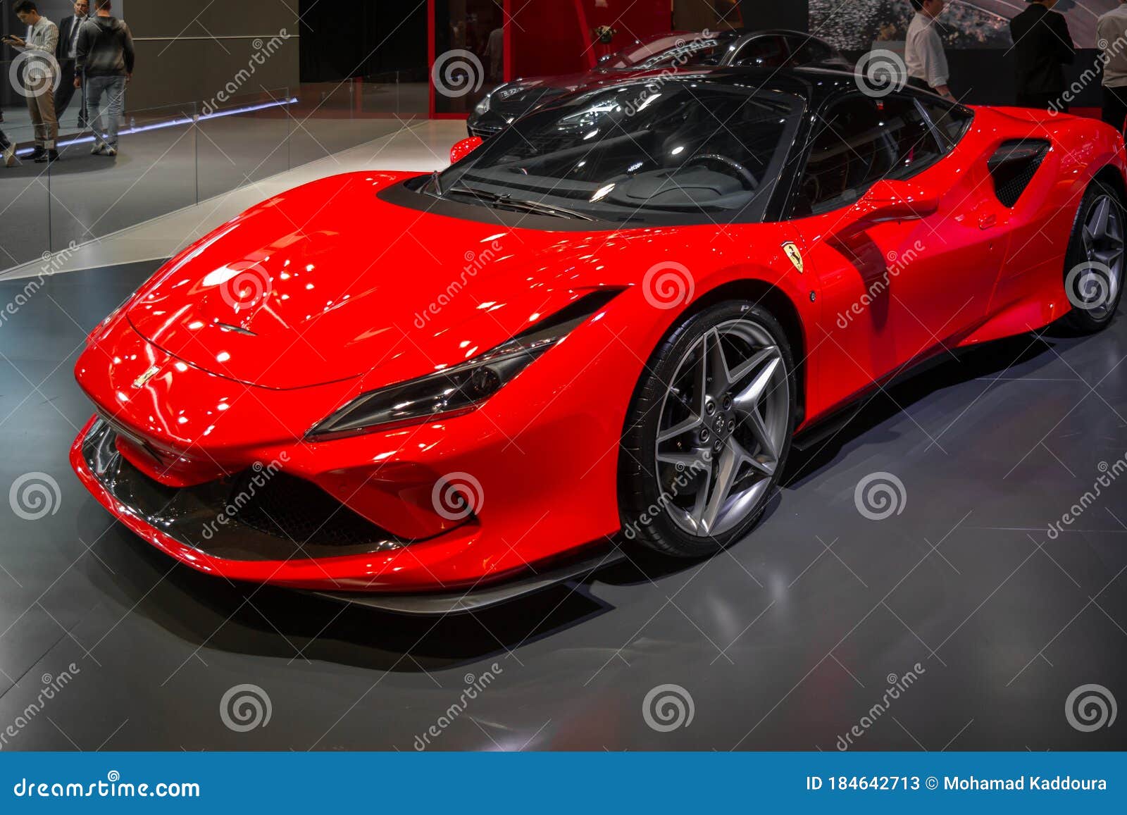 Epic Red Ferrari - Brand New Ferrari F8 Tributo, Mid-engined Rear Drive Sports Car Editorial ...