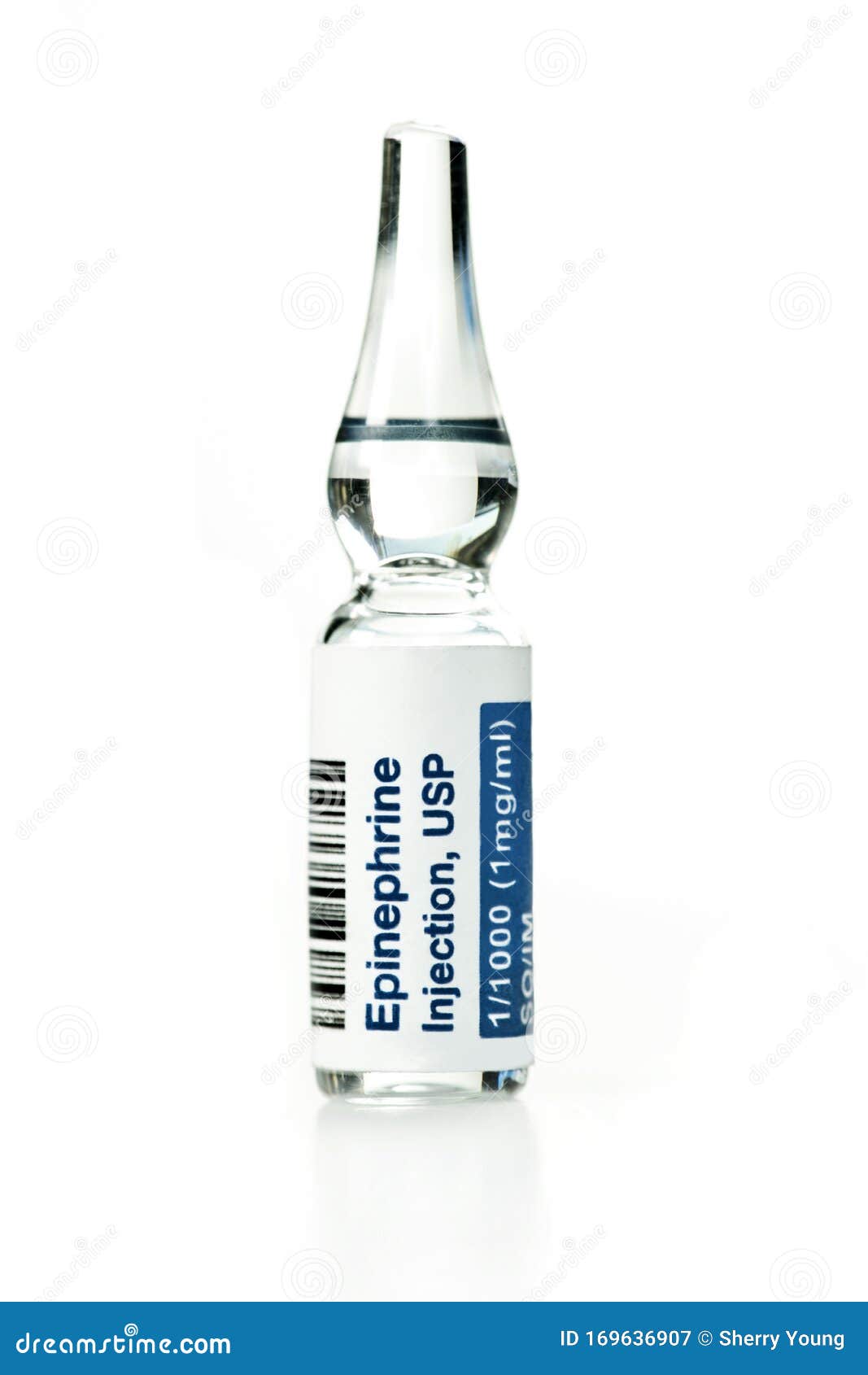 epinephrine injection ampule