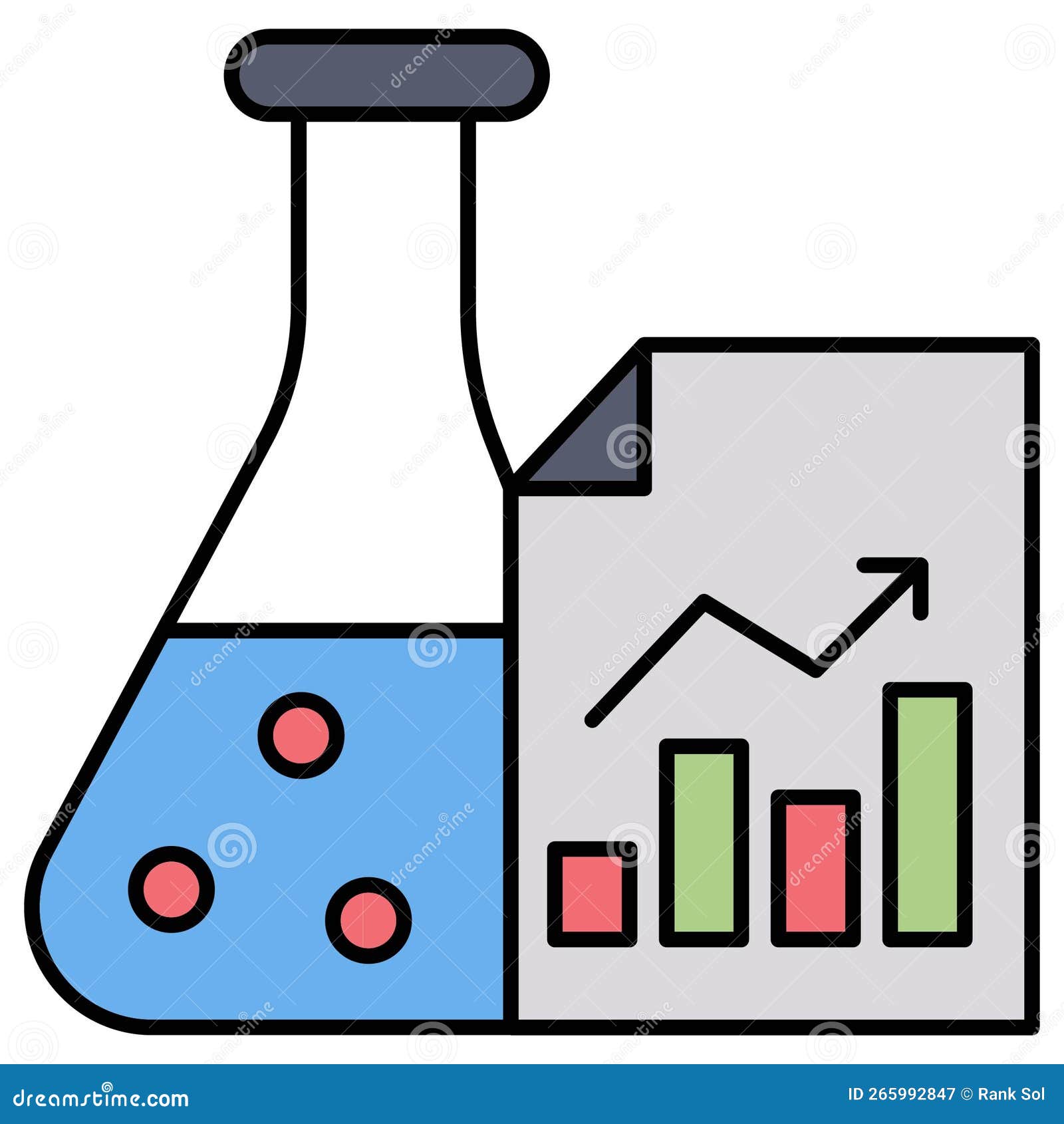 Research Which Can Easily Edit or Modify Stock Vector Illustration of