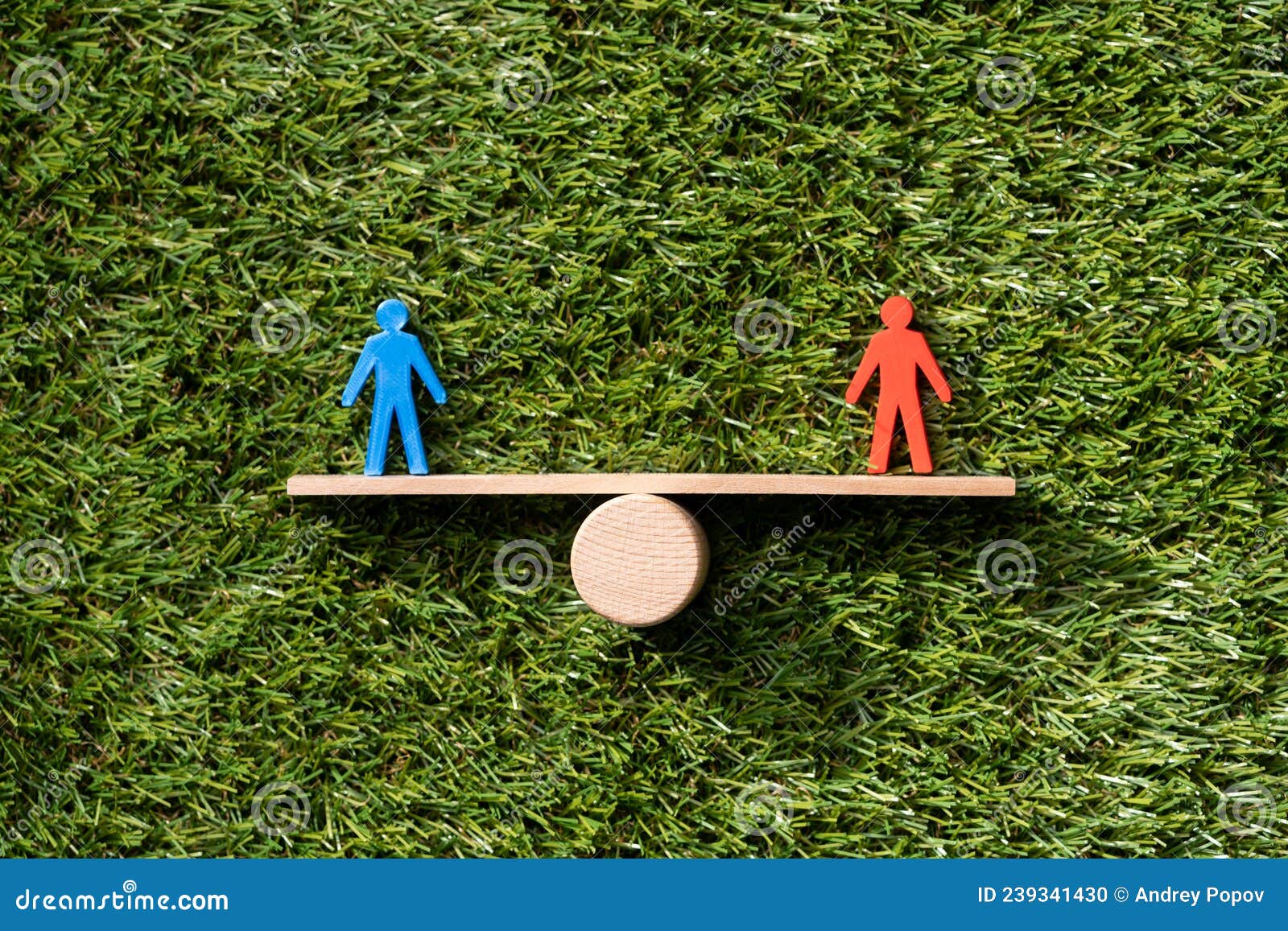 Equal Gender Balance and Parity Stock Photo Image of figure, shape