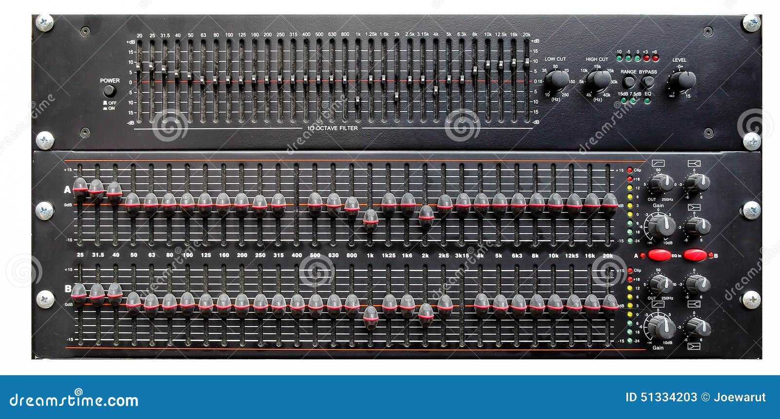 Equalizer stock image. Image of volume, digital, electronic 51334203