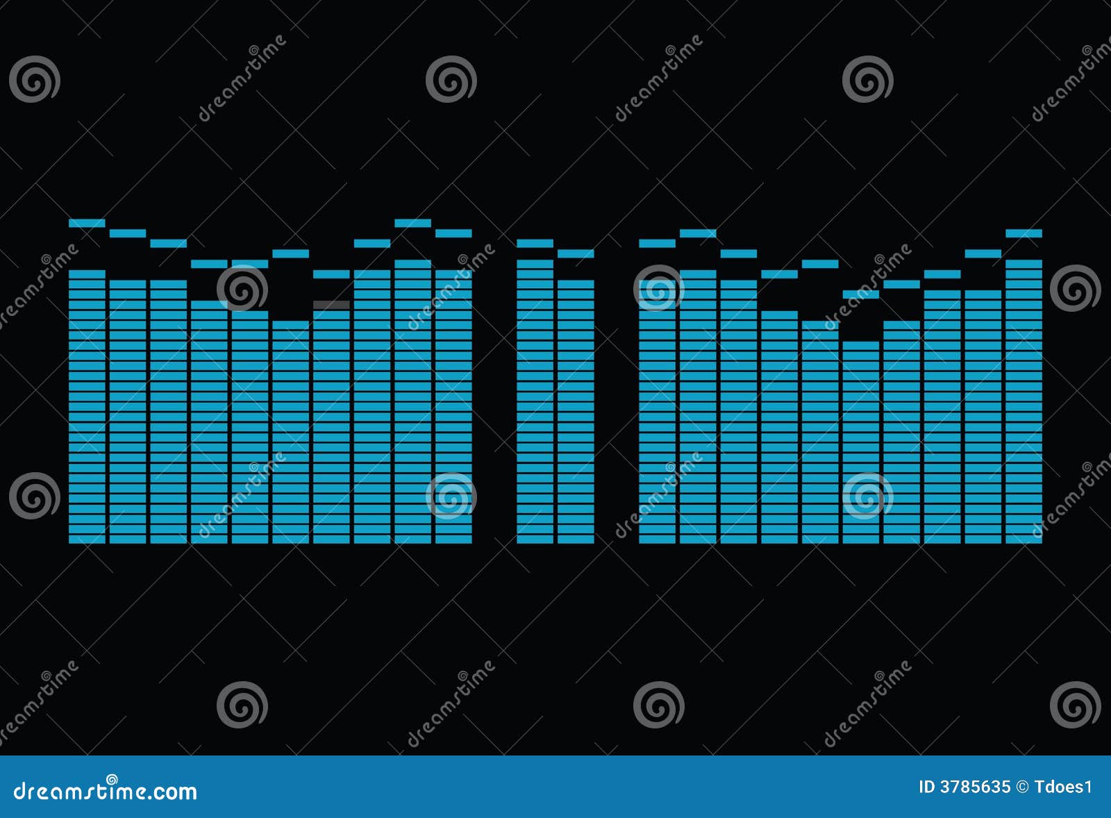 Equalizer spectrum 1 stock illustration. Illustration of equalizer