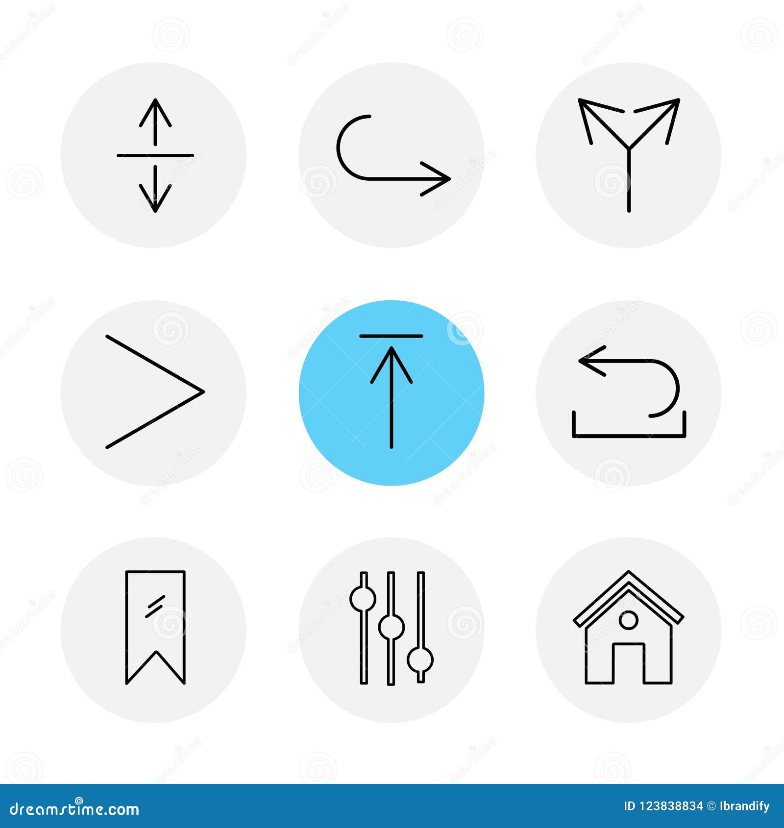 equilizer , home , tag , arrows , directions , avatar , downloa