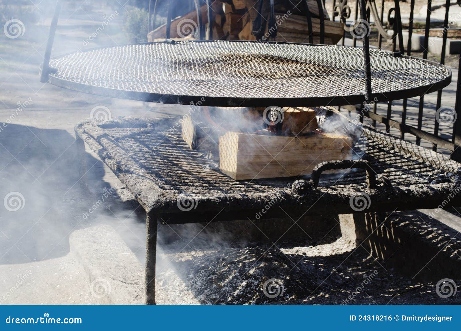 Equipment barbecue grill stock photo. Image of cooking 24318216