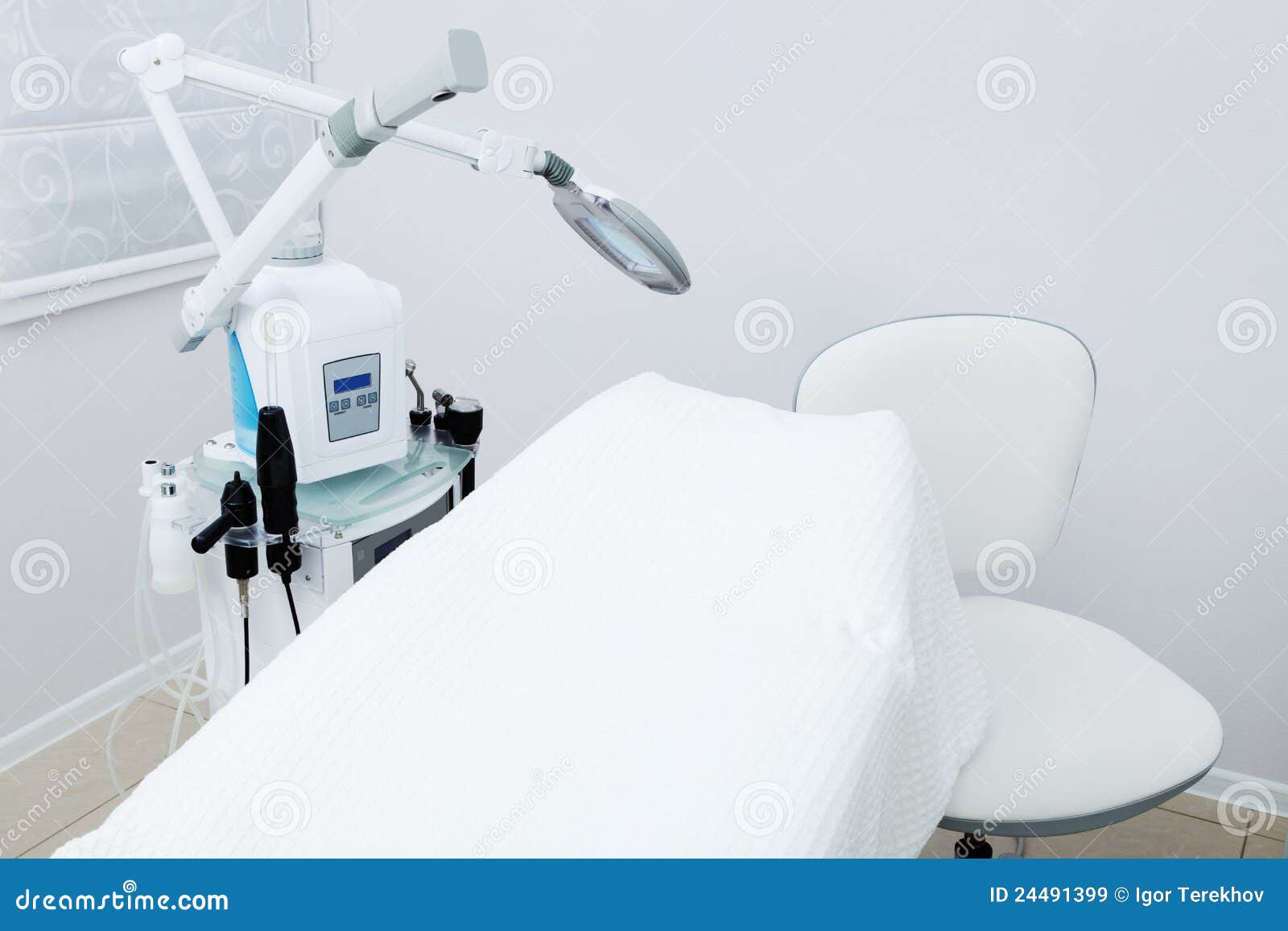 Equipment for cosmetics stock image. Image of interior 24491399