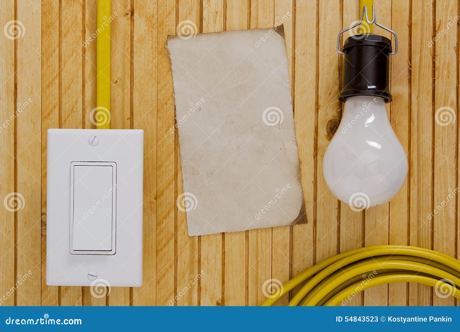 Equipment for Installing Electrical Outlets Stock Image Image of