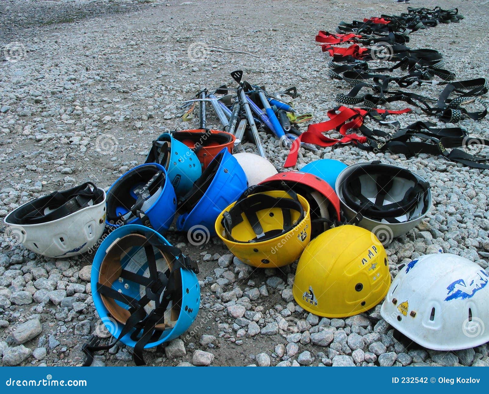Equipment for Mountaineering Stock Photo Image of road, travel 232542