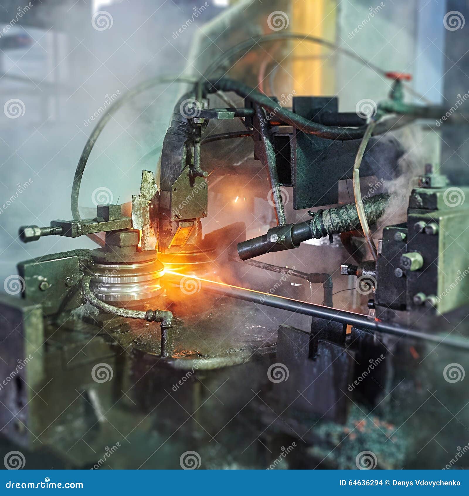 The Equipment of the Rolling Mill for Pipe Stock Photo Image of