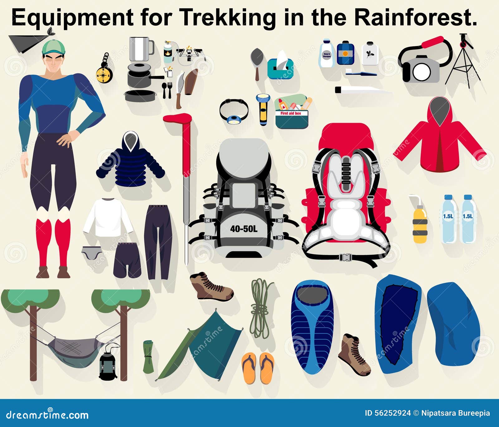 trekking items