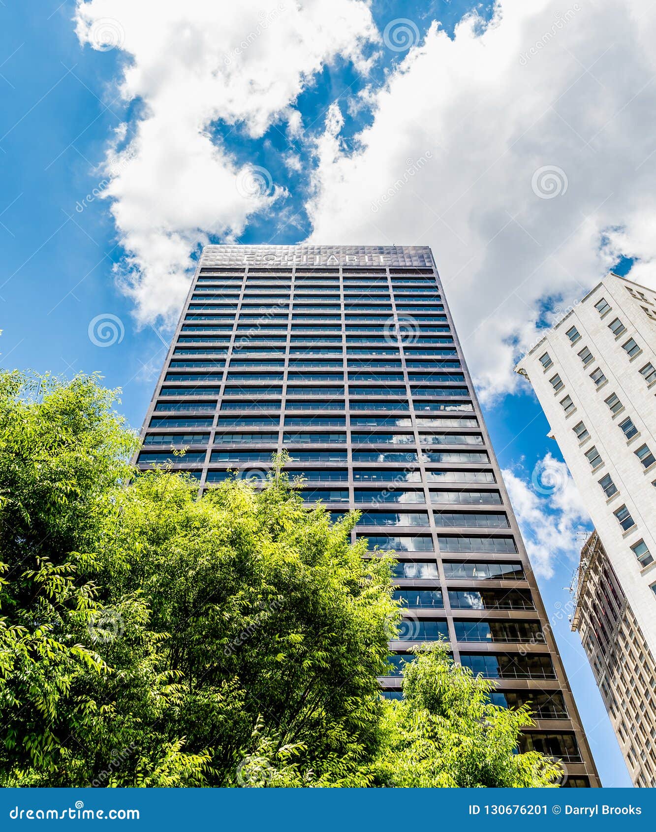 Equitable Building in Atlanta Editorial Photo - Image of structure