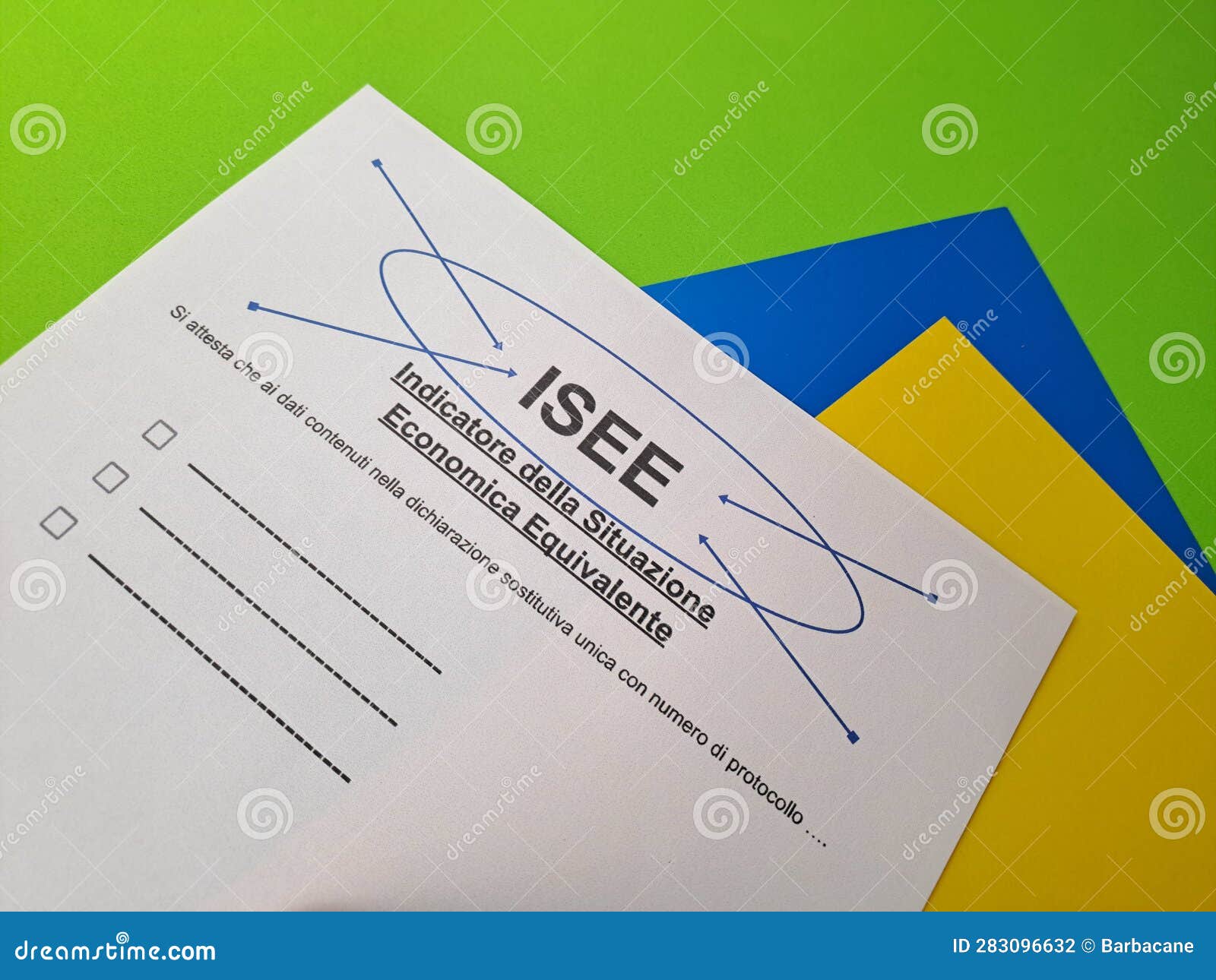 equivalent economic situation indicator form modello isee