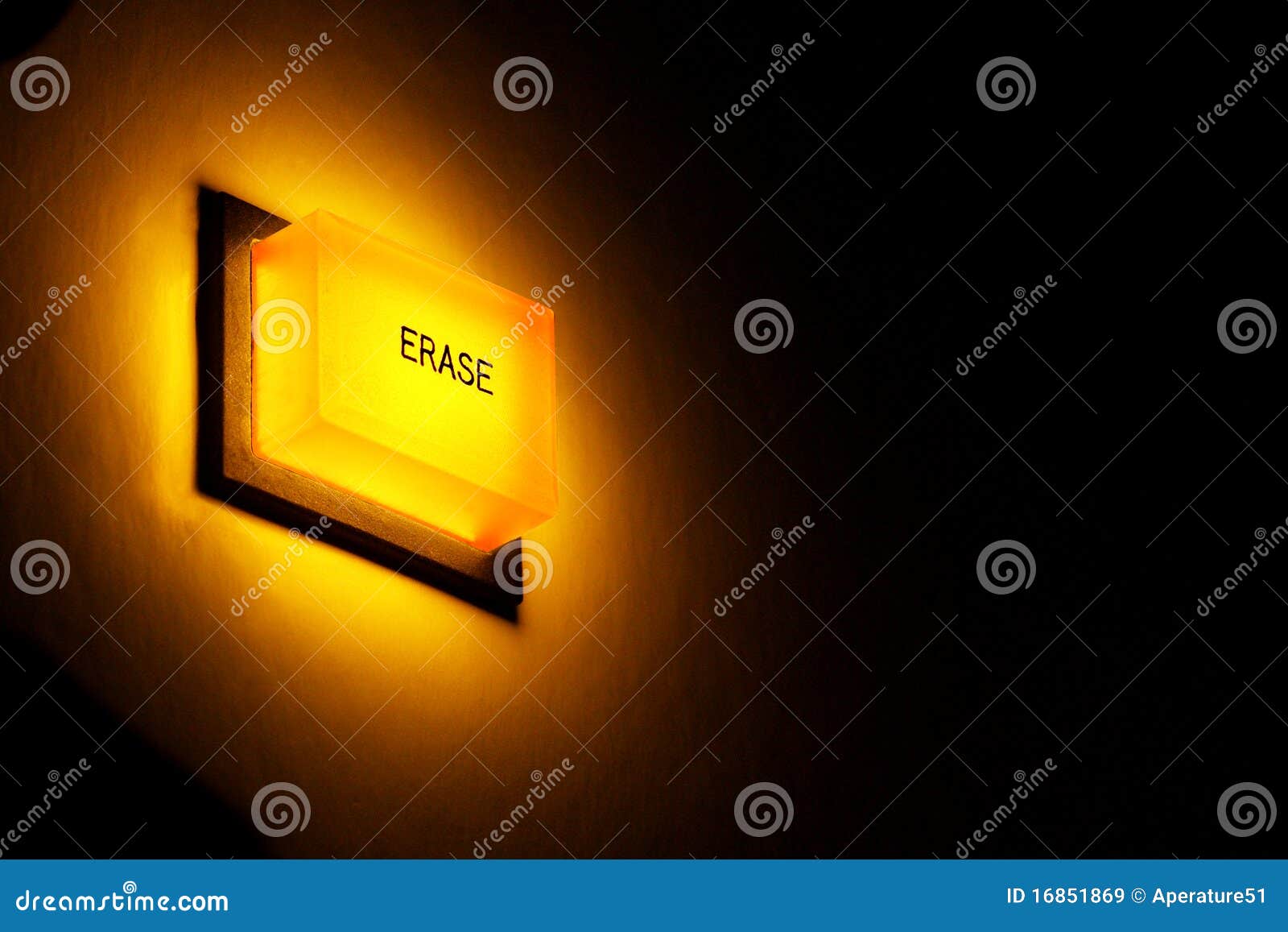 Erase Button stock image. Image of panel, destroy, push 16851869