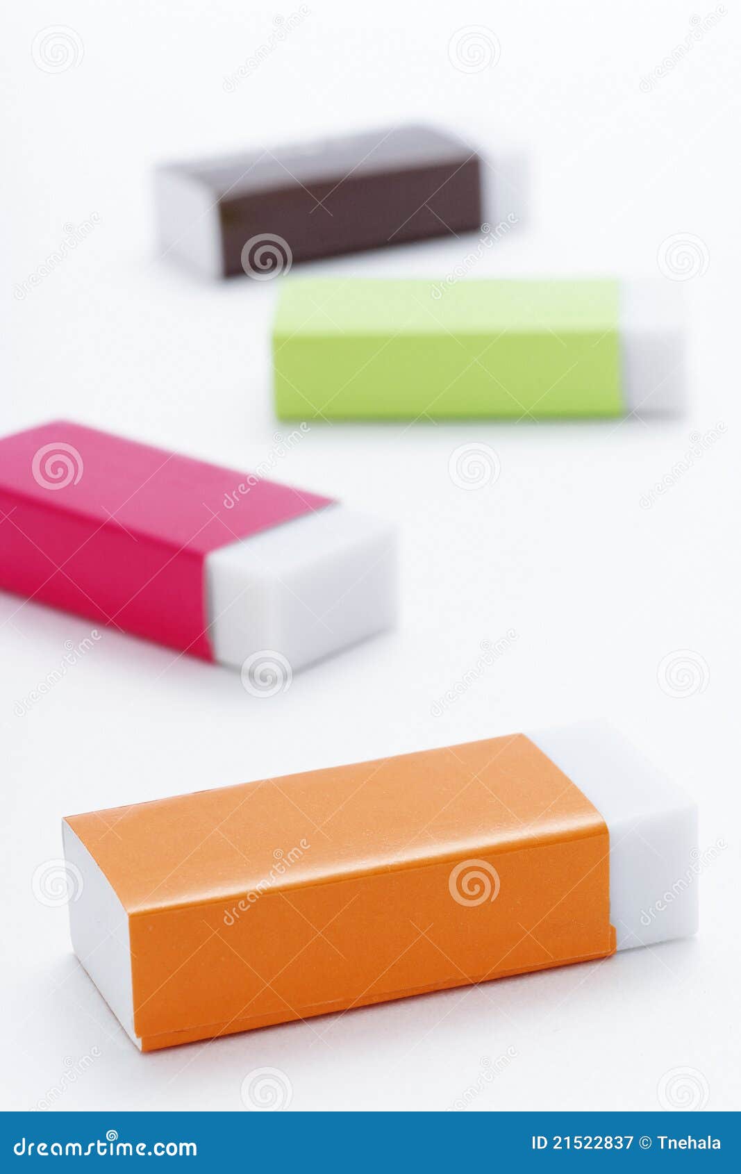 Eraser stock image. Image of stationery, stationary, office 21522837