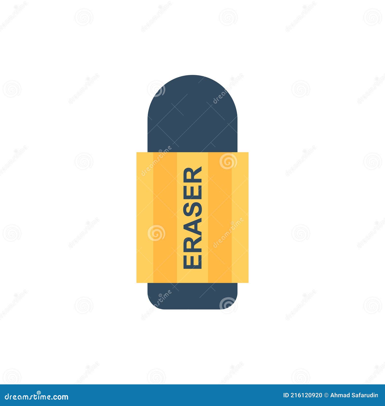 Eraser. Erasing Elastic Band. a Rubber for Education Supplies ...