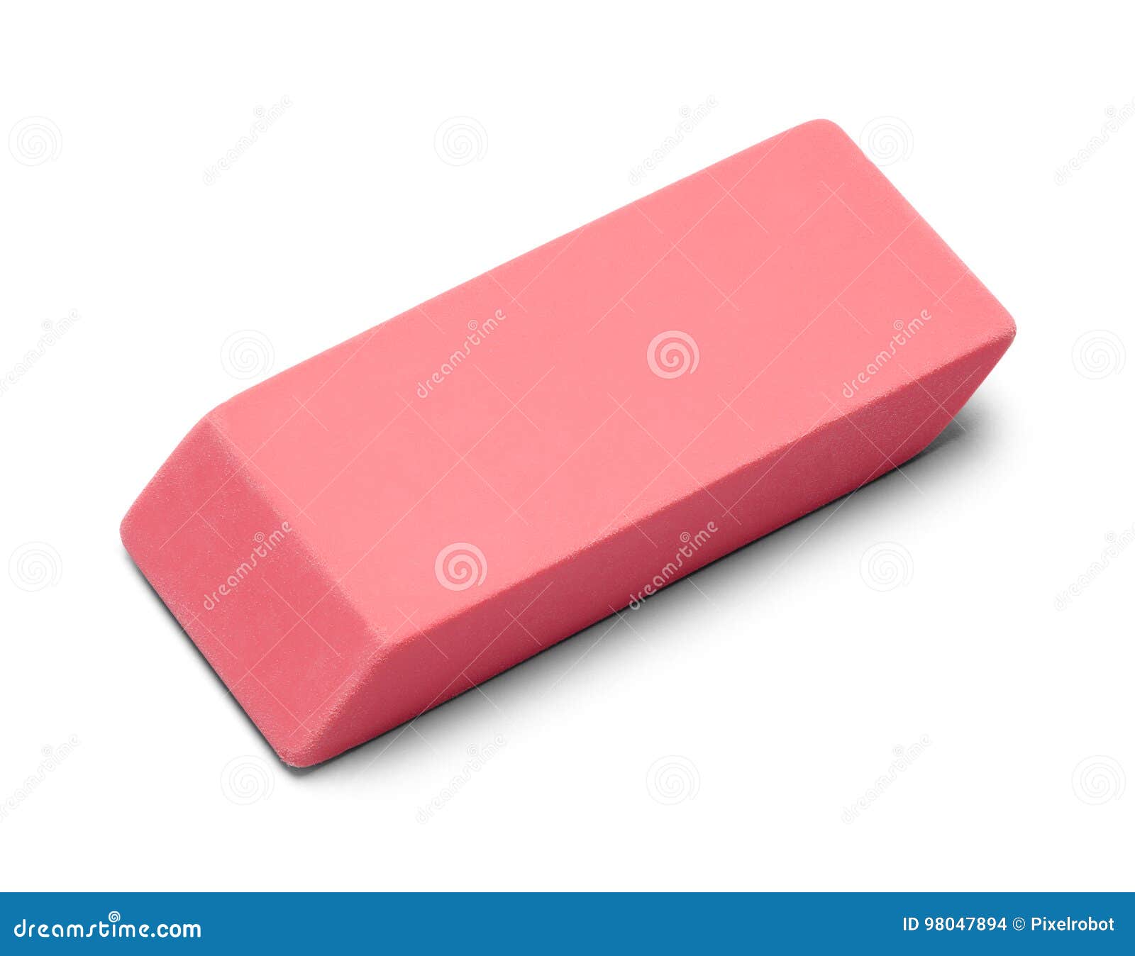 Eraser Pink stock photo. Image of office, pink, background 98047894