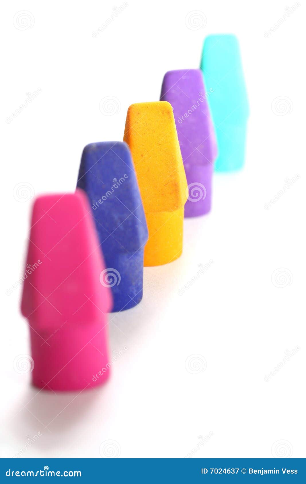 Eraser Tops Royalty Free Stock Photography Image 7024637