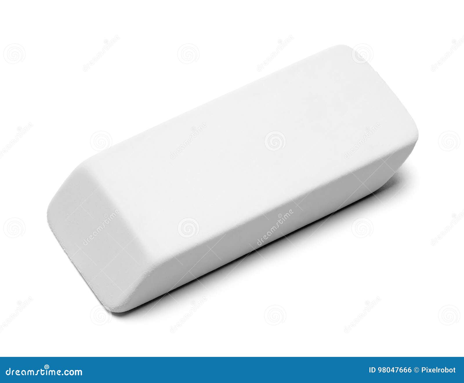 Eraser White Stock Photo