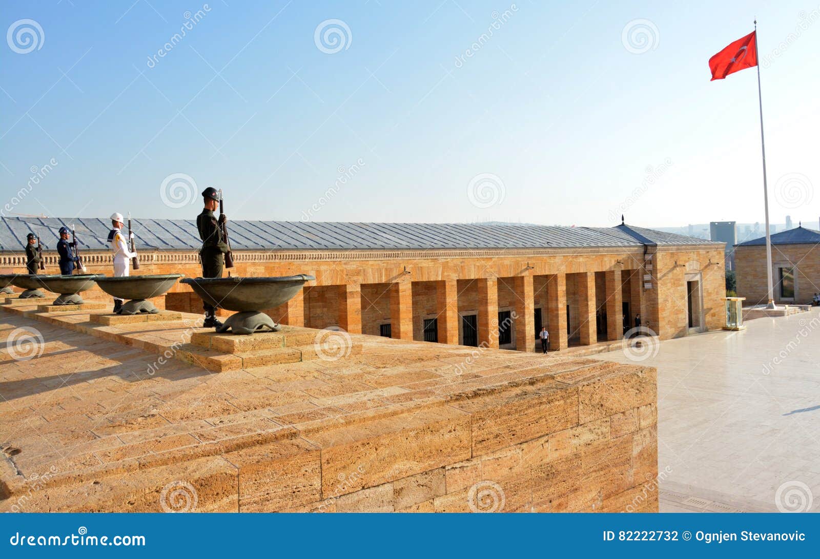 Erewachten Bij Het Ataturk-Mausoleum Redactionele Fotografie - Image of ...