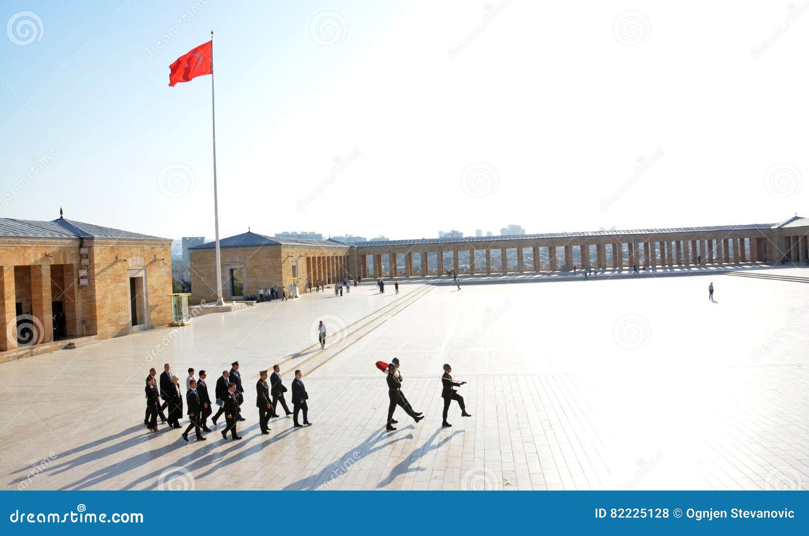 Erewachten Bij Het Ataturk-Mausoleum Redactionele Stock Foto - Image of ...