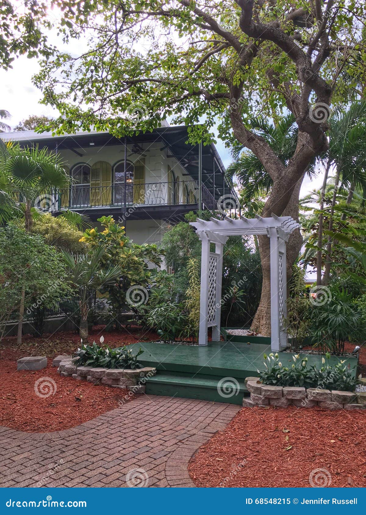 Ernest Hemingway House stock image. Image of america 68548215