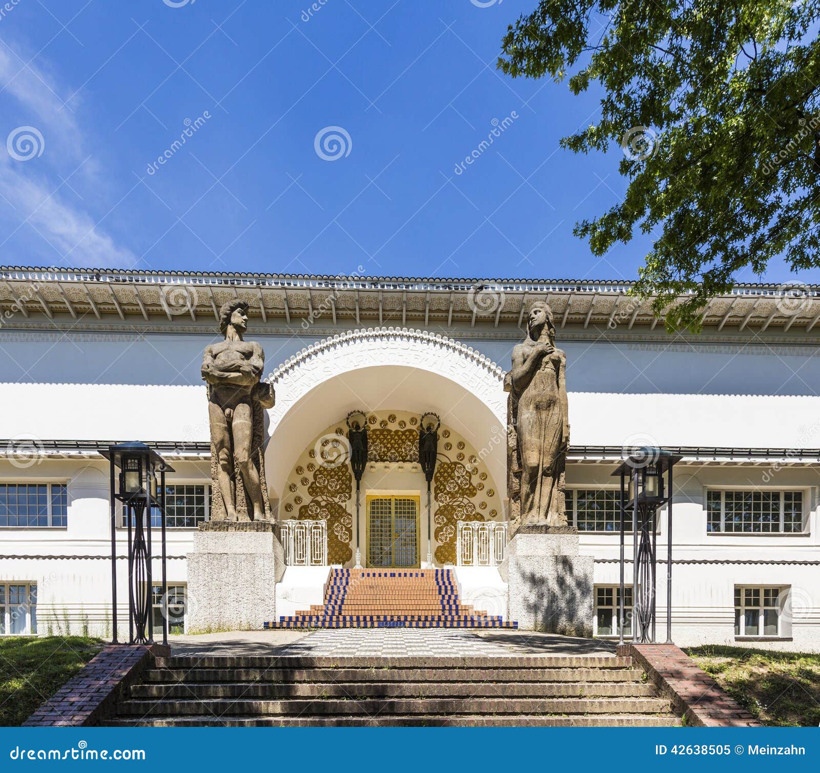 ernst ludwig house at the artists' colony in darmstadt