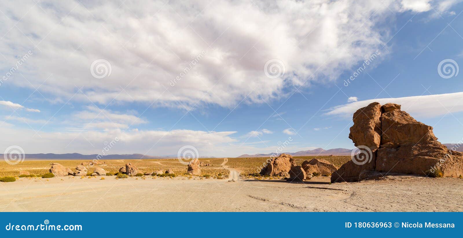 valle de rocas, or stone valley, in southern bolivia